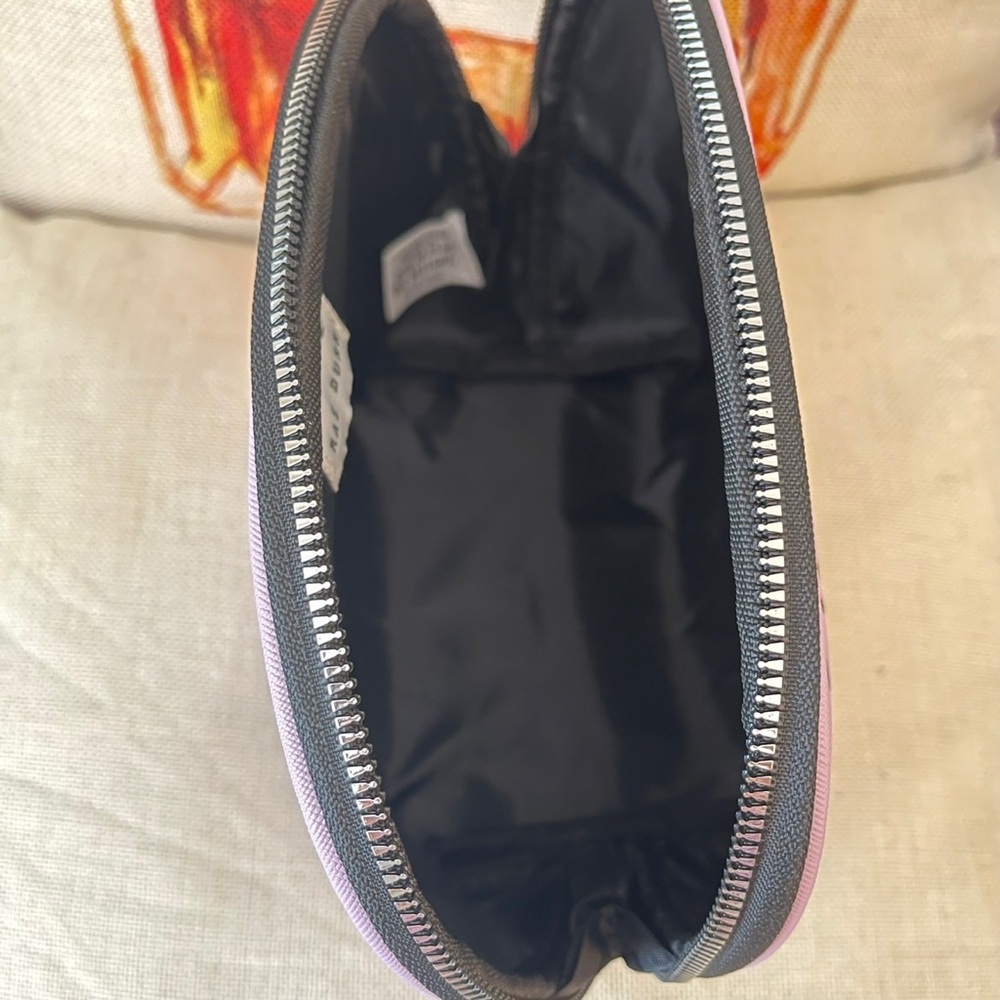 NWT Lilac Purple Cosmetics Bag | Rae Dunn Makeup Pouch - Picture 4 of 4
